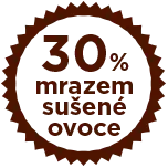 Lyofilizované ovoce 30%
