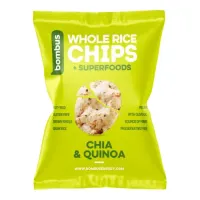 Bombus Whole rice chips chia &amp; quinoa