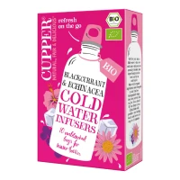 Cupper Čaj Cold Water Bio černý rybíz echinacea